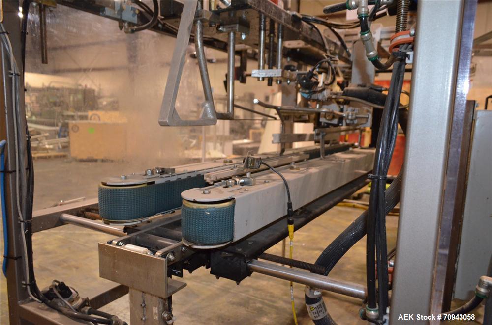 Used Combi Case Erector and Hot Melt Bottom Sealer,  Model 2-EZHS