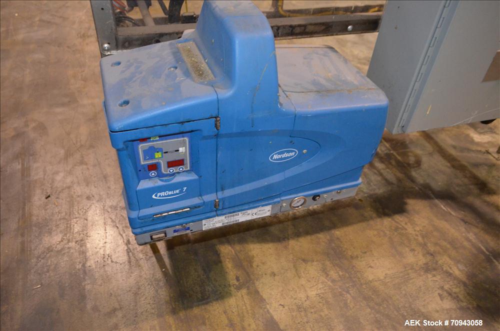Used Combi Case Erector and Hot Melt Bottom Sealer,  Model 2-EZHS