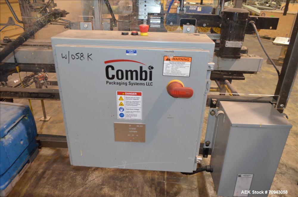 Used Combi Case Erector and Hot Melt Bottom Sealer,  Model 2-EZHS