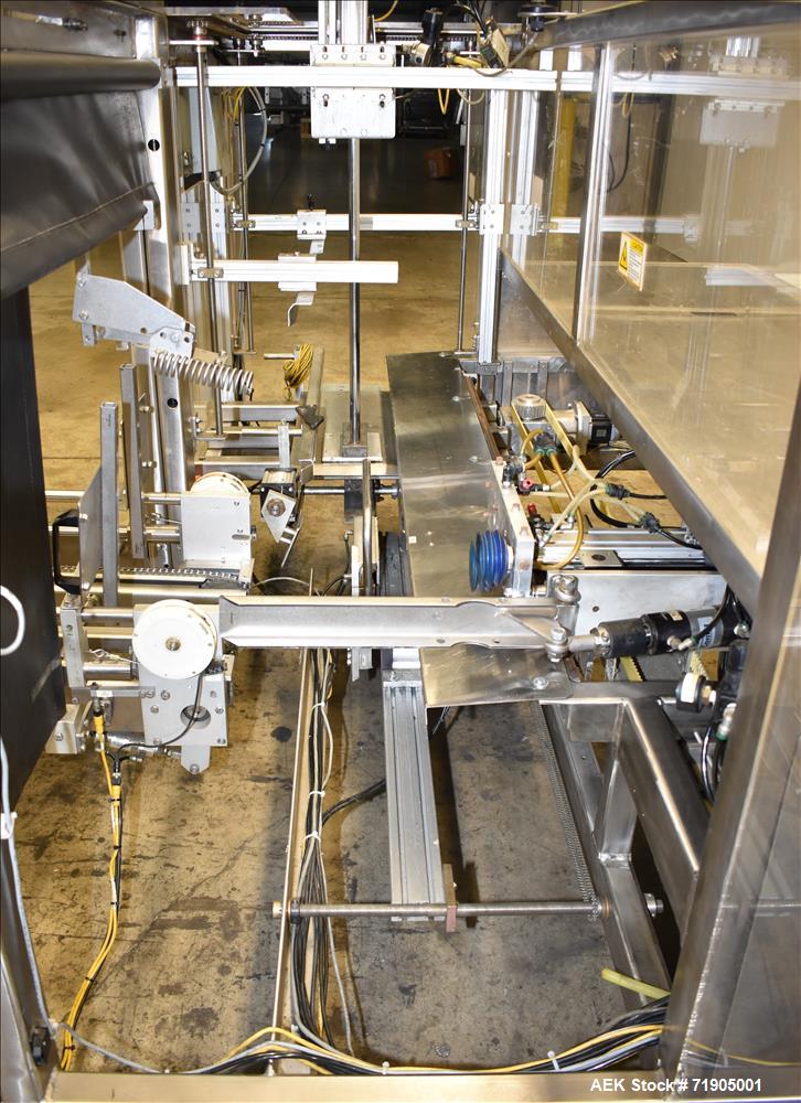 Used Combi Model 2-EZHS Case Erector and Hot Melt Bottom Sealer