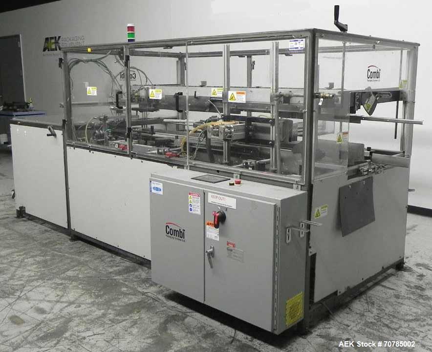 Used- Combi Packaging Systems Model SCE Servo Case Erector