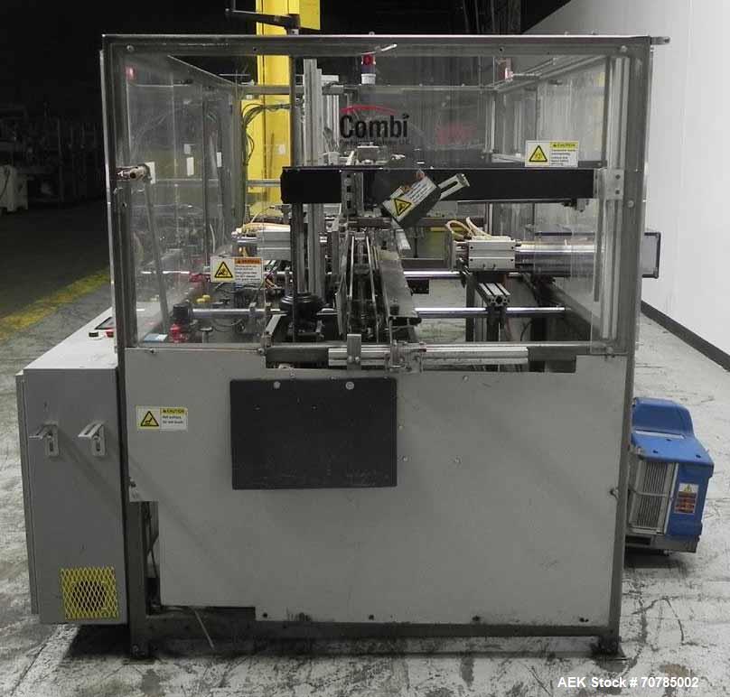 Used- Combi Packaging Systems Model SCE Servo Case Erector