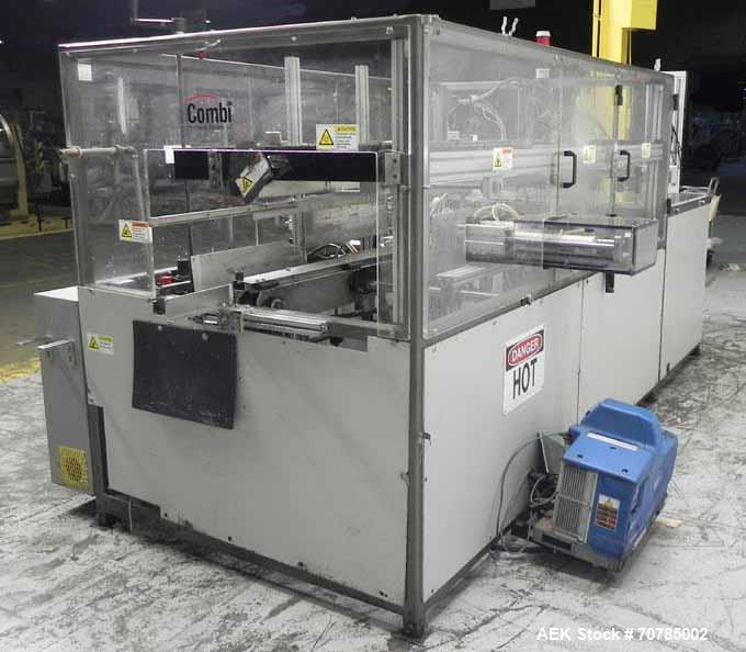 Used- Combi Packaging Systems Model SCE Servo Case Erector