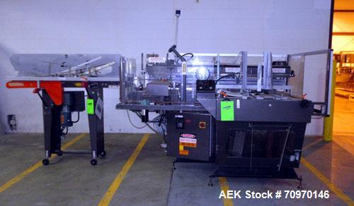 Used Hartness SWF / McDowell Model 201RH Automatic Case Erector Bottom Sealer