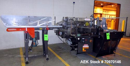 Used Hartness SWF / McDowell Model 201RH Automatic Case Erector Bottom Sealer
