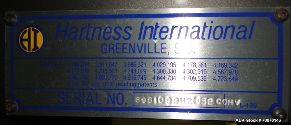 Used Hartness SWF / McDowell Model 201RH Automatic Case Erector Bottom Sealer