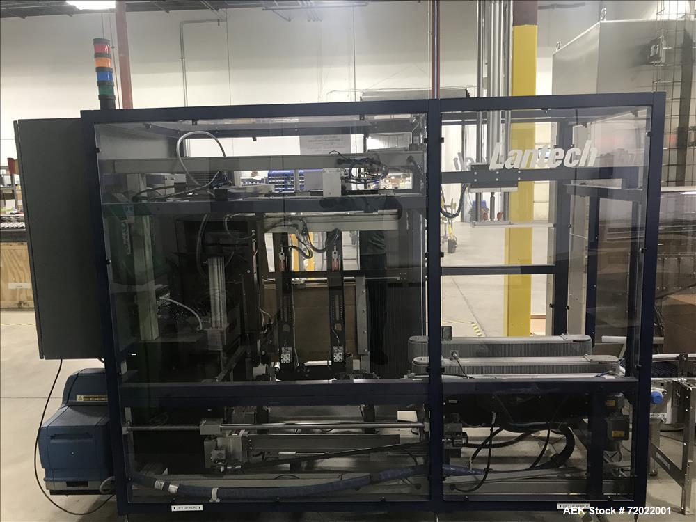 Used Lantech Hot Melt Case Erector, Model C-2000.