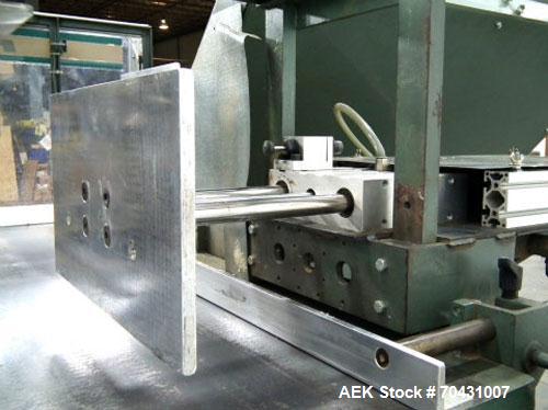 Used Padlocker Model Caseform 151 Care Erector with Nordson 3500 hot melt glue system.  Electric 3/60/230V.