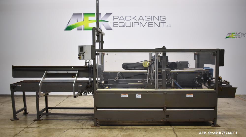Used R.A. Pearson Model CE35G Case Erector with Nordson HM Bottom Sealer