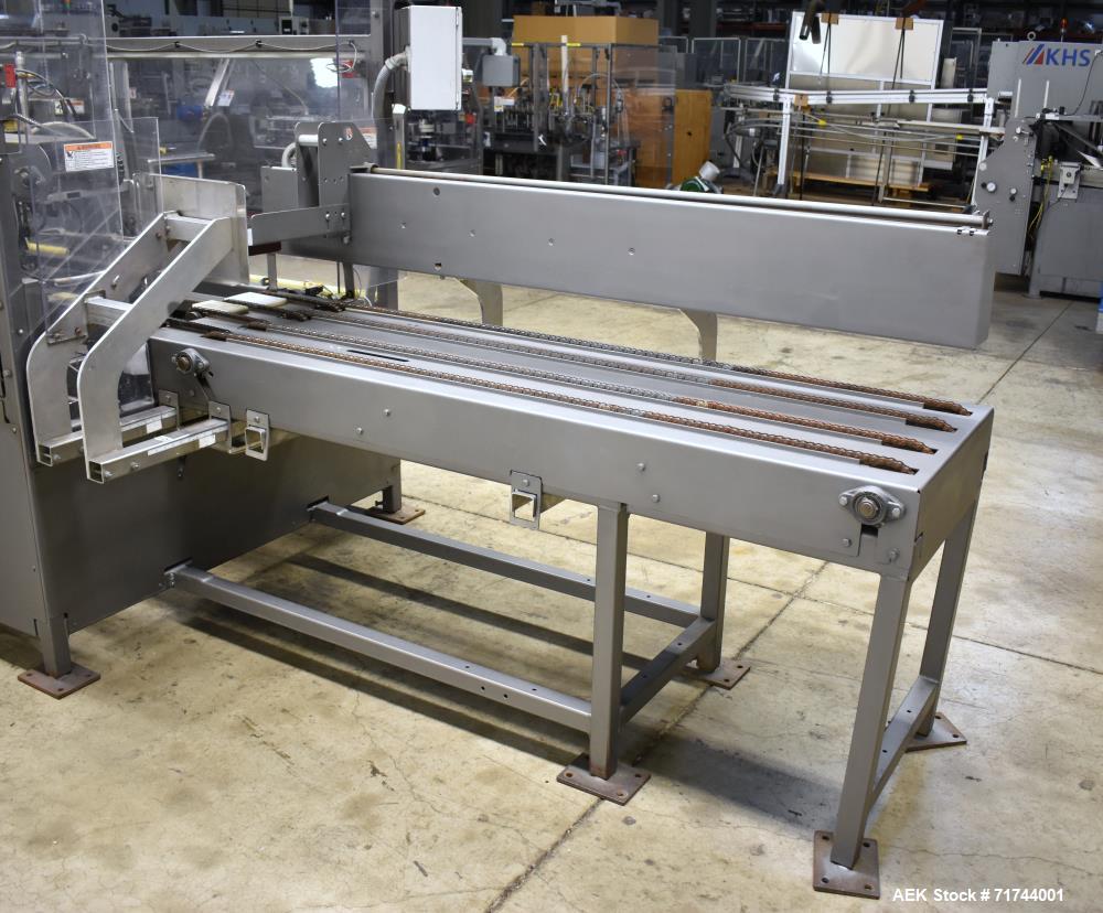 Used R.A. Pearson Model CE35G Case Erector with Nordson HM Bottom Sealer