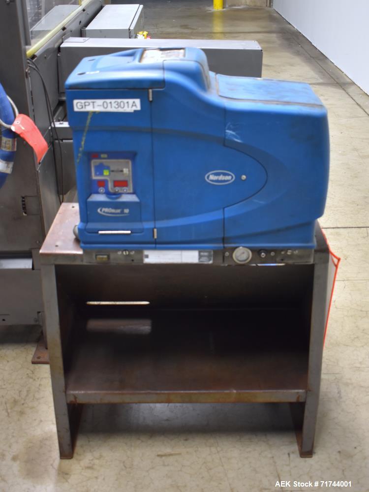 Used R.A. Pearson Model CE35G Case Erector with Nordson HM Bottom Sealer