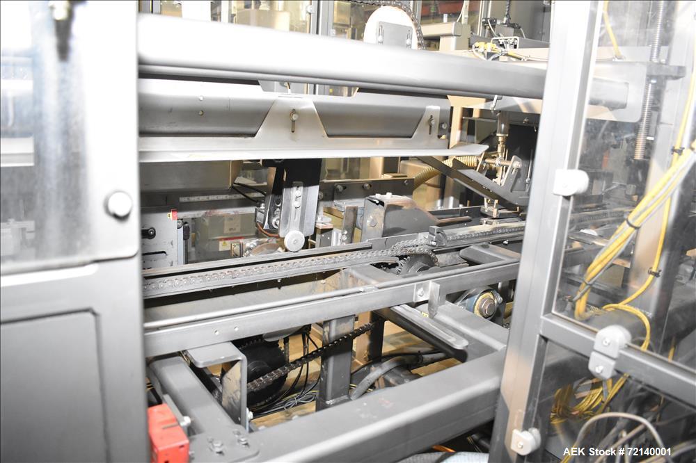 Used Pearson Hot Melt Glue Case Erector, Model CE-70