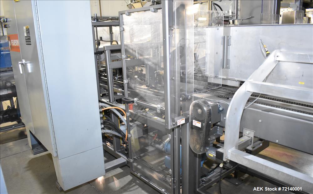 Used Pearson Hot Melt Glue Case Erector, Model CE-70