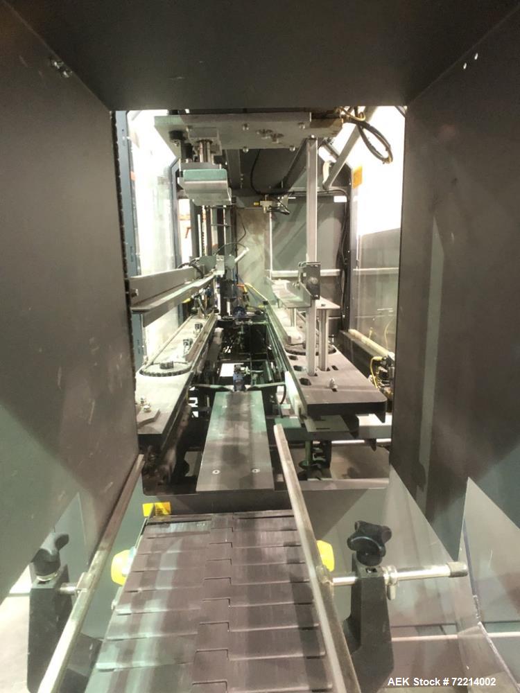 Used Pearson, Model CE25-G Automatic Case Erector and Bottom Hot Melt Glue Righ
