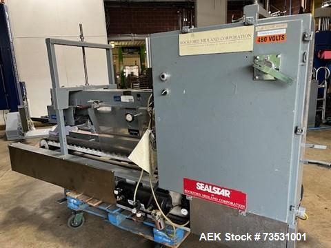 Used Rockford Automatic Hot Melt Glue Case Sealer – Model BHMS