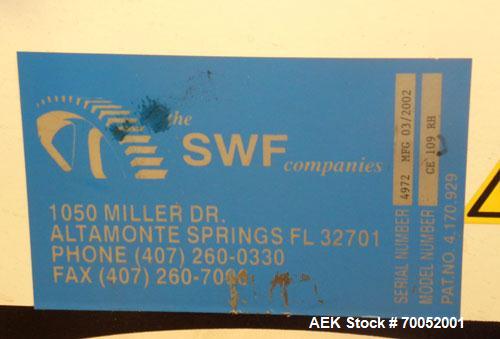 Used SWF Case Erector/Bottom Glue Sealer, Model CE-109 RH
