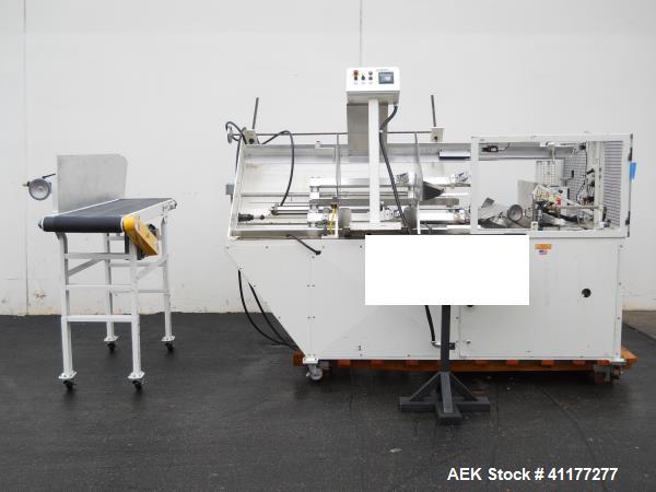 Used SWF (Loveshaw Padlocker) Automatic Case Erector and Hot Melt Bottom Sealer