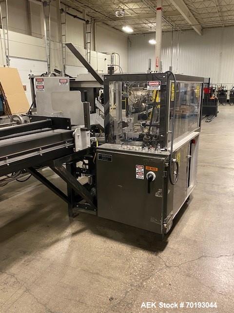 Used Southern Packaging CE-900 Glue Bottom Case Erector with Nordson Hot Melt