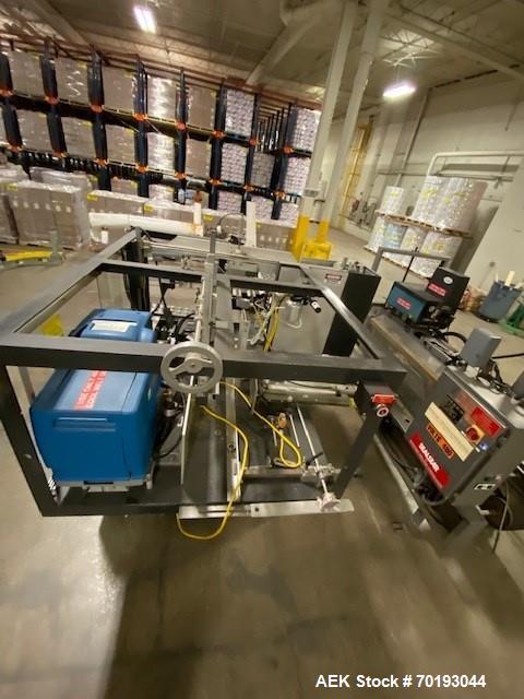 Used Southern Packaging CE-900 Glue Bottom Case Erector with Nordson Hot Melt