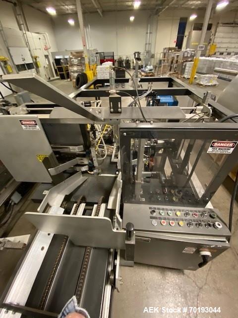 Used Southern Packaging CE-900 Glue Bottom Case Erector with Nordson Hot Melt