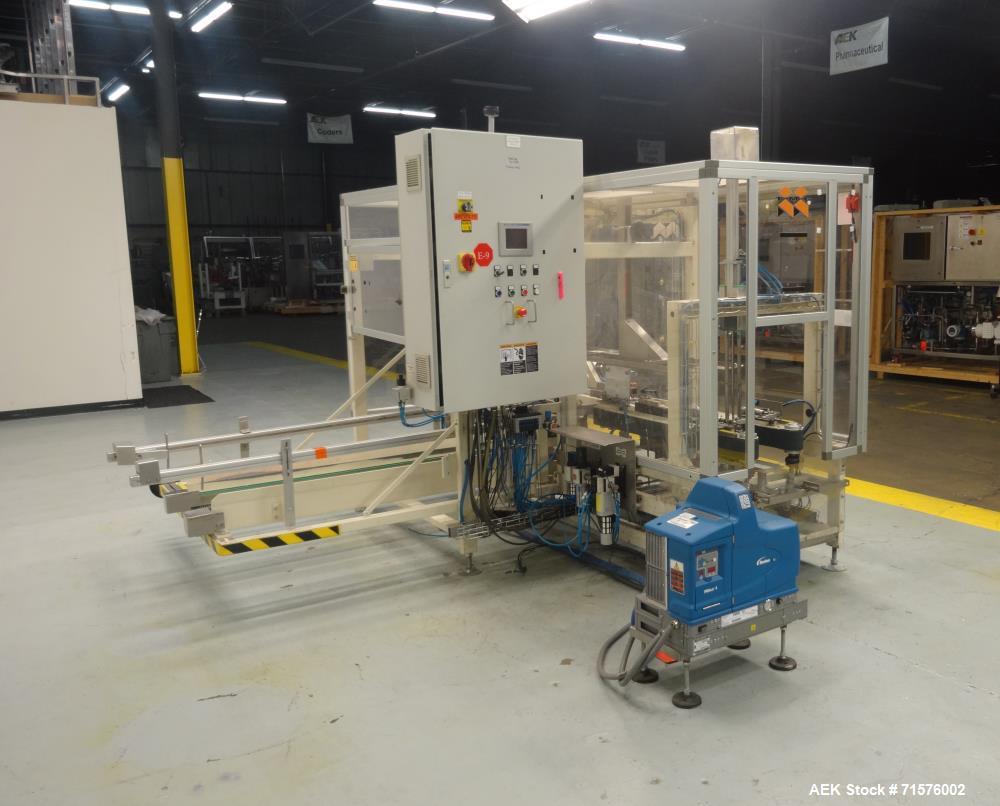 Used- TMG Automated Packaging Model Formec 4 (Gen II) Vertical Carton Erector