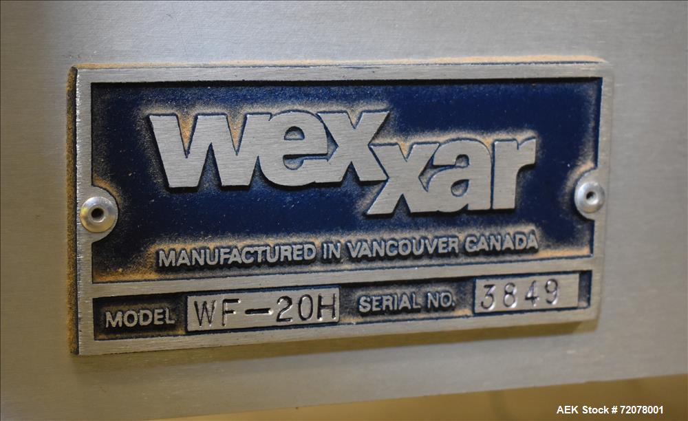 Used Wexxar Model WF-20H, Automatic Case Erector.