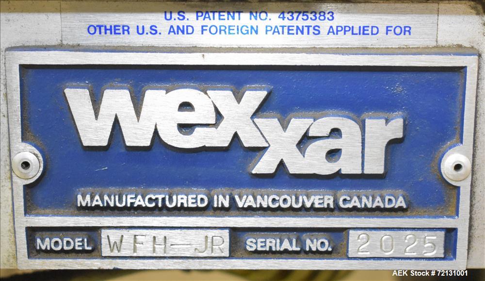 Used Wexxar Case Erector with Tape Bottom Seal, Model WFH-JR.