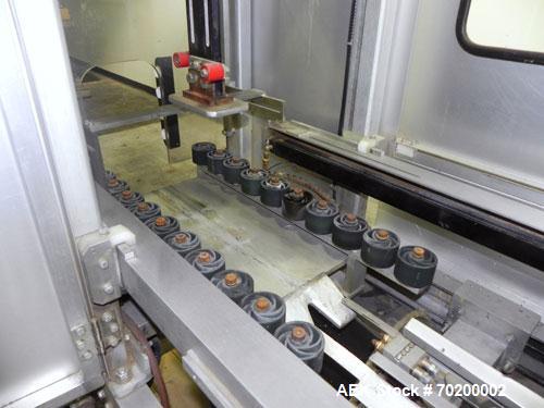 Used Wexxar Automatic Case Former/Erector With Hot Melt Glue Bottom Sealer, Model WFH. Capable of speeds up to 25 cpm. Case Size Range: length 7" to 24", width 5" to 17", height 5" to 16". Has AB SLC...