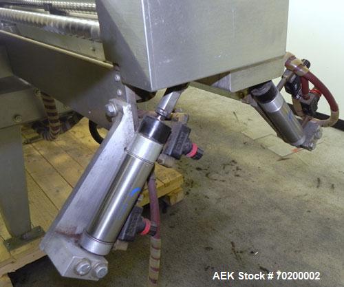 Used Wexxar Automatic Case Former/Erector With Hot Melt Glue Bottom Sealer, Model WFH. Capable of speeds up to 25 cpm. Case Size Range: length 7" to 24", width 5" to 17", height 5" to 16". Has AB SLC...