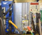Used Combi Model 2-EZHS Case Erector and Hot Melt Bottom Sealer