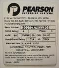 Used Pearson Hot Melt Glue Case Erector, Model CE-70