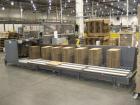 Used Pearson Box Erector, Model R350G.Features Allen Bradley Micrologix 1500 PLC, (5) Allen Bradley Series C VFDs, Allen Bradley Panelview 300 operator interface, Nordson Problue Model 10 hot melt gl...