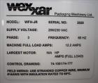 Used Wexxar Case Erector with Tape Bottom Seal, Model WFH-JR.