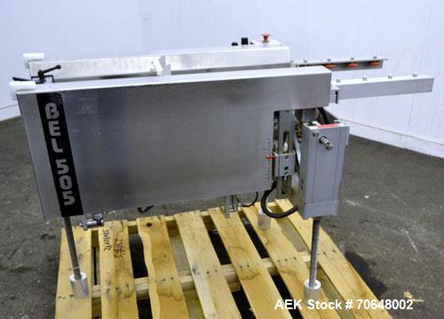 Used Belcor Industries BEL 505 Semi-Automatic Case Erector & Pack Station. Capacity up to 15 cases per minute. Case size range 8” to 26.5” Long x 6” to 16” Wide x 3.5” High to infinite. Requires 0.01...