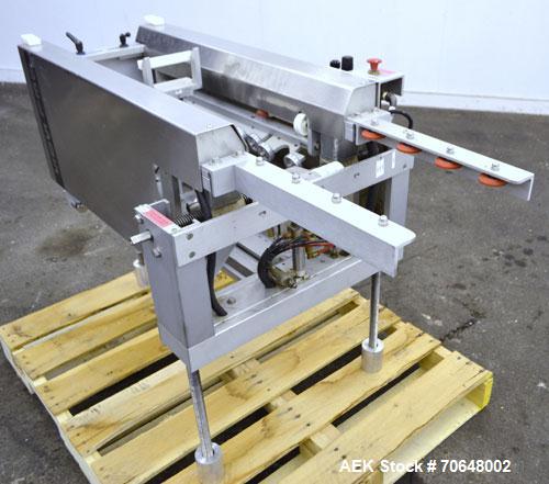 Used Belcor Industries BEL 505 Semi-Automatic Case Erector & Pack Station. Capacity up to 15 cases per minute. Case size range 8” to 26.5” Long x 6” to 16” Wide x 3.5” High to infinite. Requires 0.01...