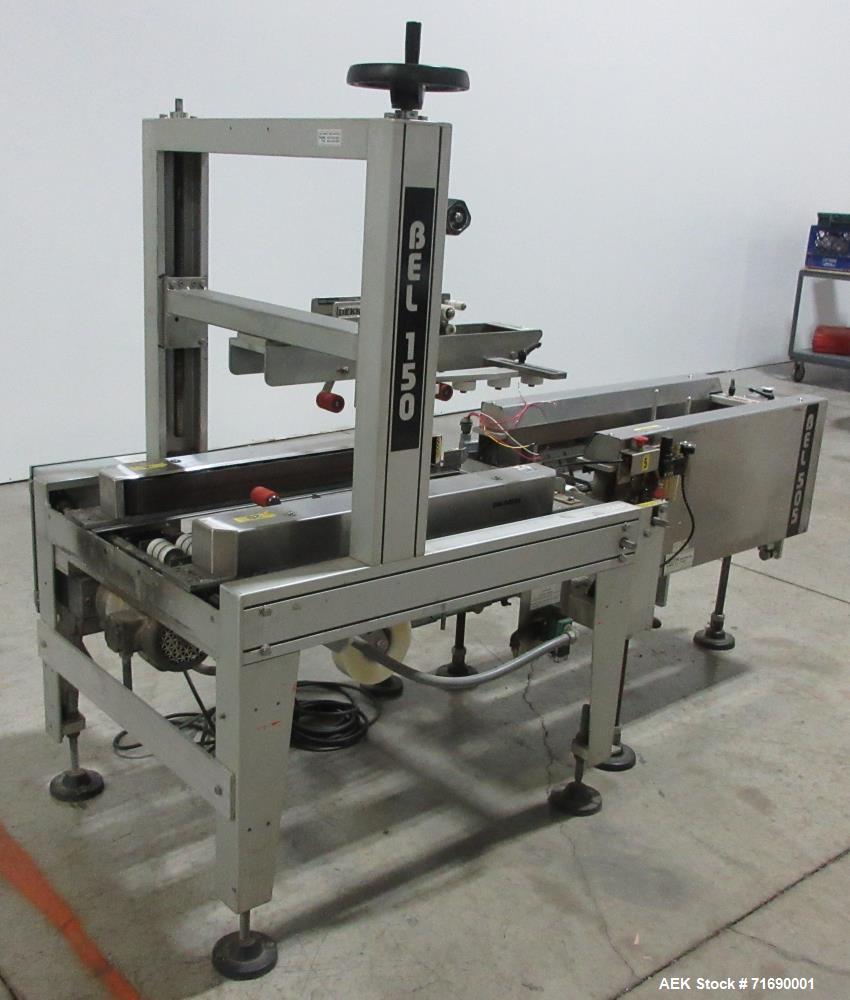 Used Belcor Models 150 - 505 Semi-Automatic Uniform Case Former / Case Erector