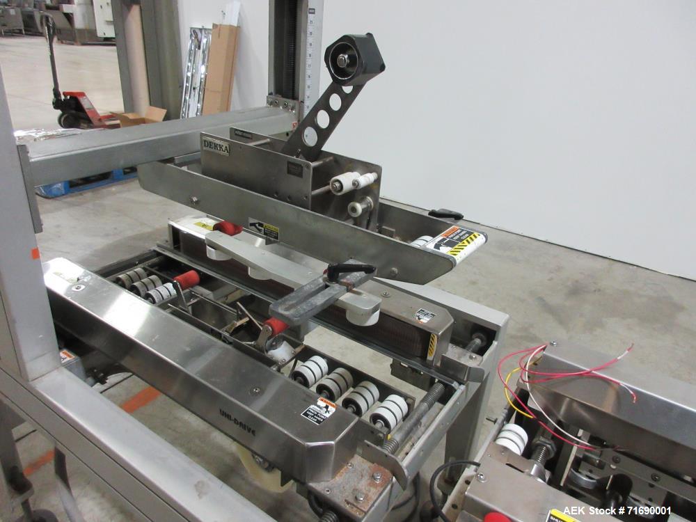 Used Belcor Models 150 - 505 Semi-Automatic Uniform Case Former / Case Erector
