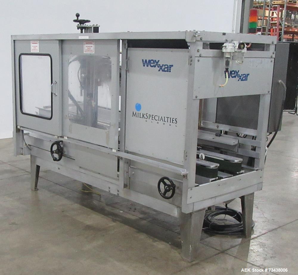 Wexxar WFT-S Automatic Case Former with PLC Controls – Used Equipment