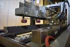 Used Belcor 505 semi-automatic case erector with integrated Belcor 252 automatic top and bottom case taper sealer. Speeds up to 15 cpm. Erector size range: length 8