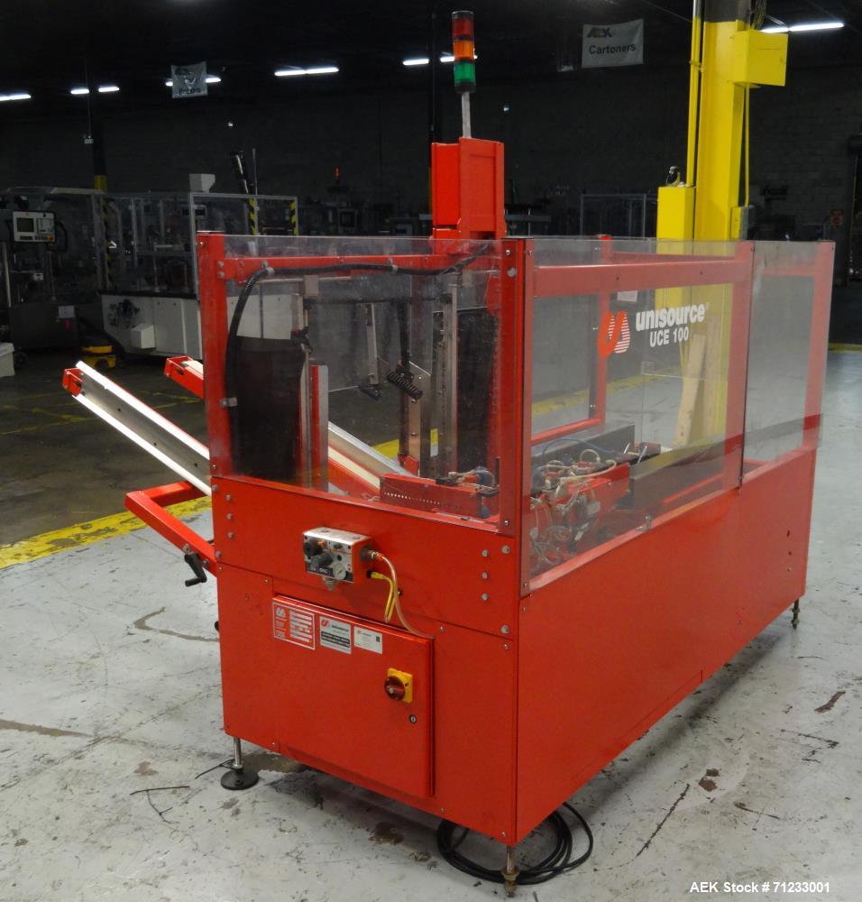 Used Unisource Model UCE-100 Case Erector Sealer