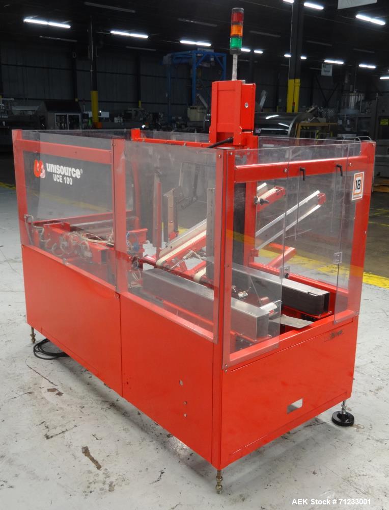 Used Unisource Model UCE-100 Case Erector Sealer