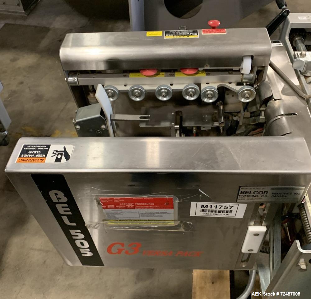 Wexxar-Belcor 505 Semi-Automatic Case Former / Case Erector with 150 Taper