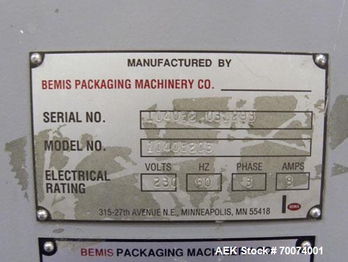 Used- Bemis Case Erector Bottom Taper, Model 1040E 203