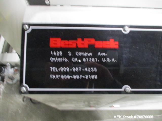 Used BestPack Model ELVSL22-2H Automatic Uniform Carton Erector and Bottom Seale