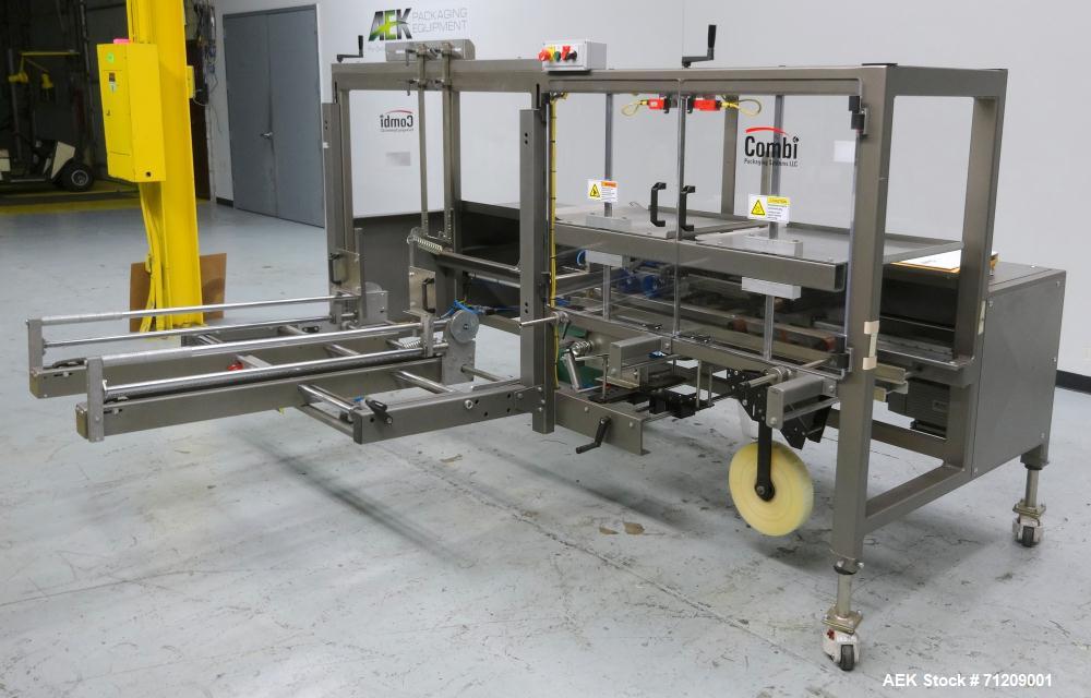 Used Combi Model 2-EZ RH Plus Case Erector and Bottom Taper