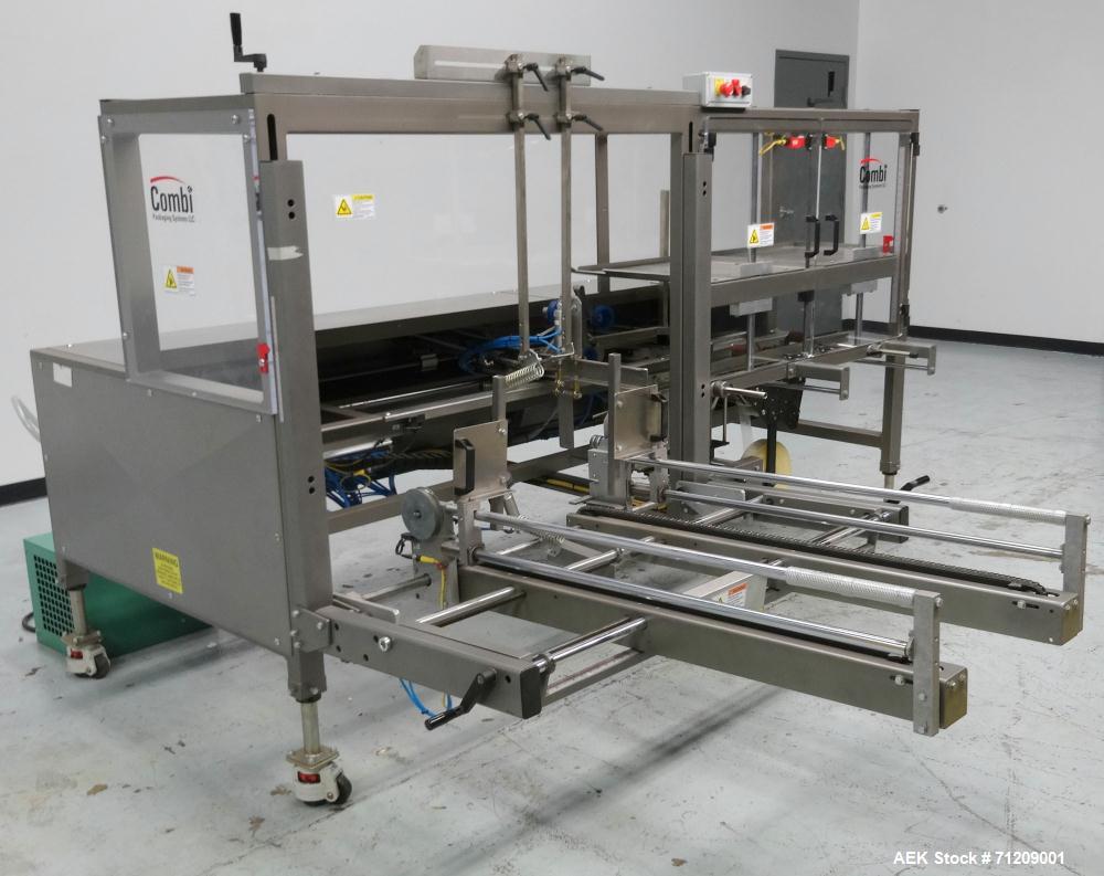 Used Combi Model 2-EZ RH Plus Case Erector and Bottom Taper