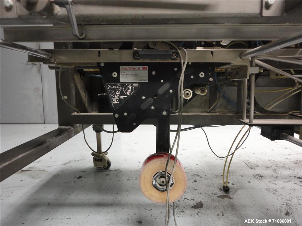 Used Combi Model 2-EZ Corrugated Case Erector Bottom Sealer