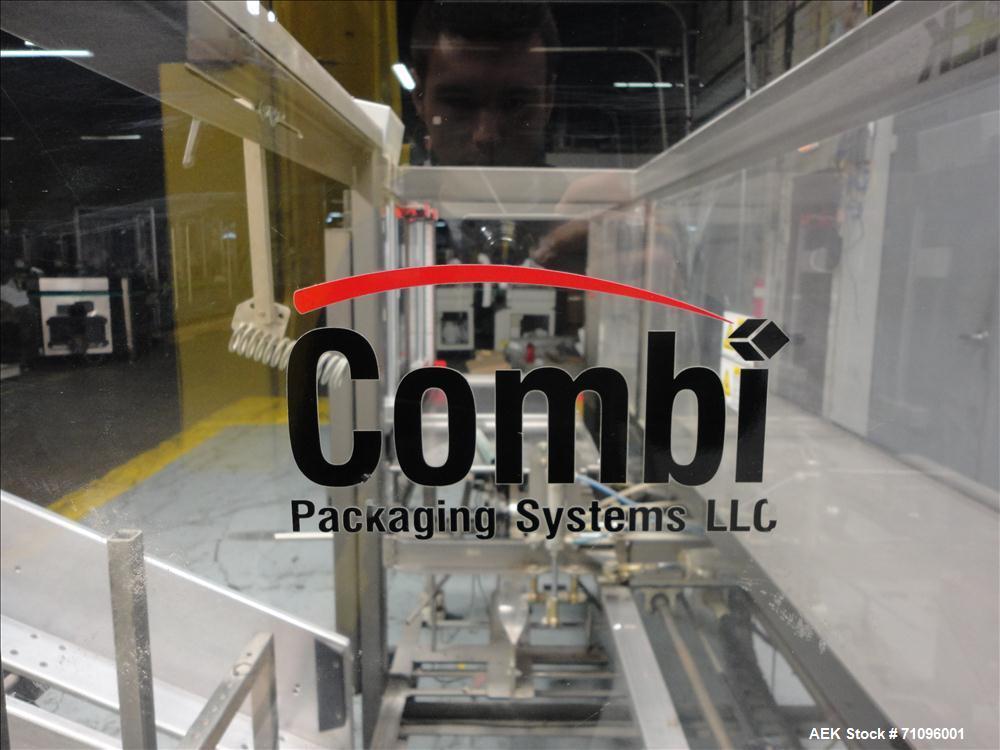 Used Combi Model 2-EZ Corrugated Case Erector Bottom Sealer