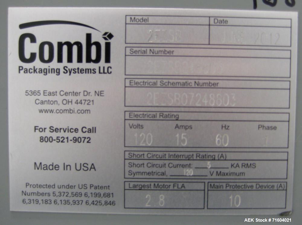 Used Combi Model 2EZ Case Erector.
