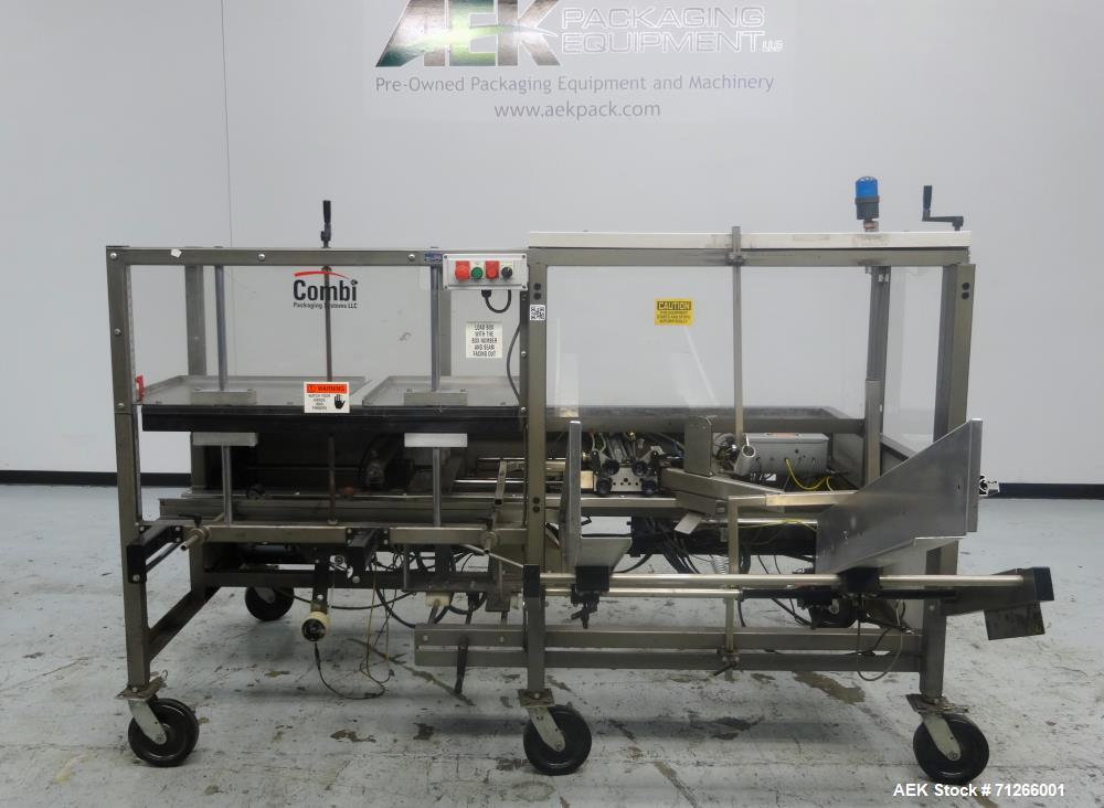 Used Combi Model 2EZ Case Erector Sealer